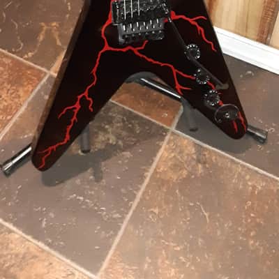 FireFly Dimebag Darrell Blood Bolt Tribute 6 String Electric Guitar image 2