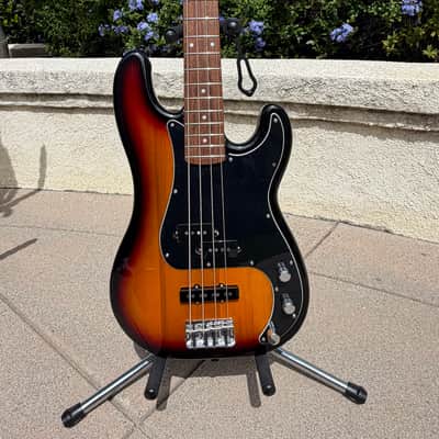 2002 Squier Standard Precision Bass Special P/J – 3-Color Sunburst - String-Through image 23