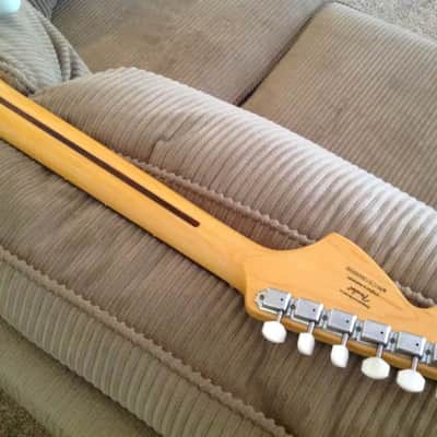Rare Custom Clay Dot Squier Classic Vibe Mustang image 7