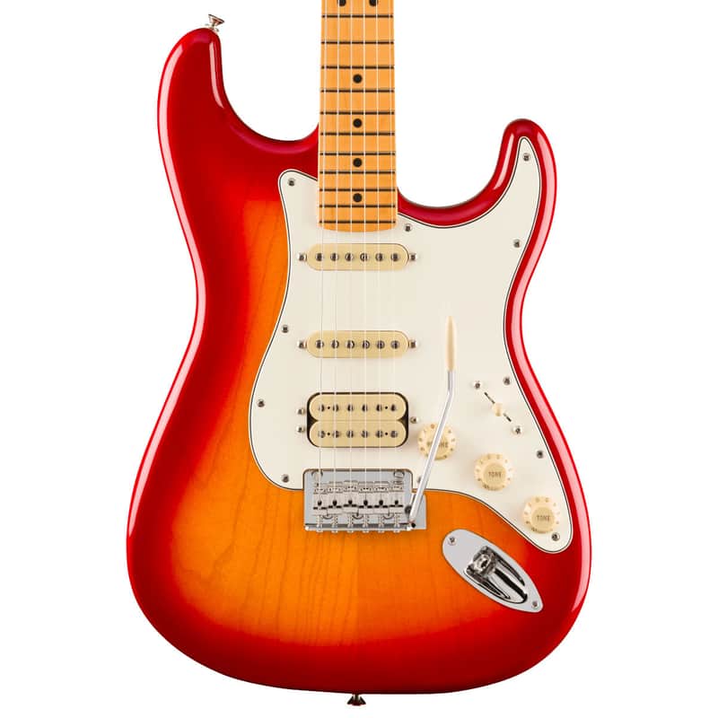 Fender Player II Stratocaster HSS Electric Guitar - Maple Fingerboard - Aged Cherry Burst image 1