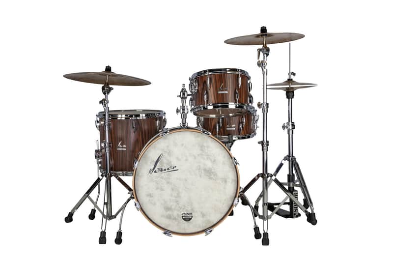 SONOR VINTAGE SERIES 22" 3PC SHELL PACK W/MOUNT-ROSEWOOD SEMI-GLOSS