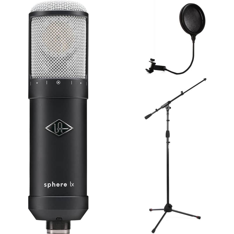 Universal Audio Sphere LX Modeling Microphone System with Mic Stand and Pop Filter image 1