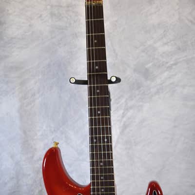 1987 Yamaha Session II SE903P MIJ - Cherry Sunburst, Active SSS, Mid Boost, Roller Nut image 5