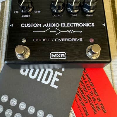 MXR MC402 CAE BOOST/OVERDRIVE + DUNLOP 18V POWER SUPPLY image 2