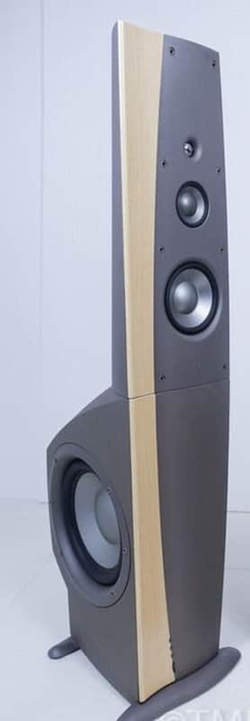 Infinity Intermezzo 4.1t tower speaker maple wood trim 2 pieces image 1