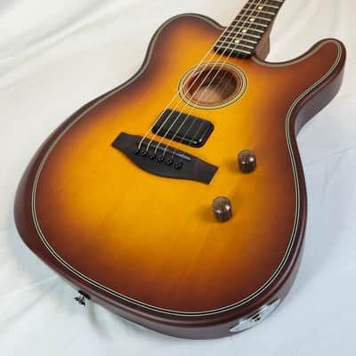 Fender Acoustasonic Standard Telecaster, Honey Burst image 6