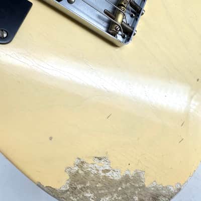 2016 Fender Custom Shop Limited Edition ’51 Telecaster Heavy Relic – Faded Nocaster Blonde image 14