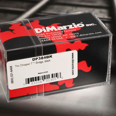 DiMarzio DP384BK The Chopper T Bridge - Black / Tele Telecaster image 2