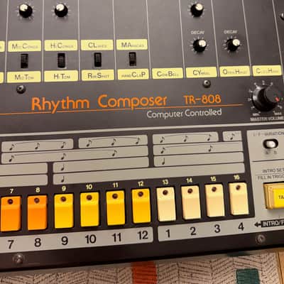 Roland TR-808 Rhythm Composer 1982 - Black image 4