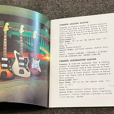 Fender Product Catalog 1968 image 2