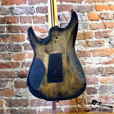 Valiant Guitars Soothsayer 'The Sage' HH w/ OHSC *NAMM Model* (2020s - Natural Flame Top Gloss) image 8