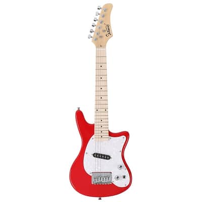 Glarry 30inch Mini KidsElectric Guitar Maple Fingerboard w/5W Amplifier - Red image 15