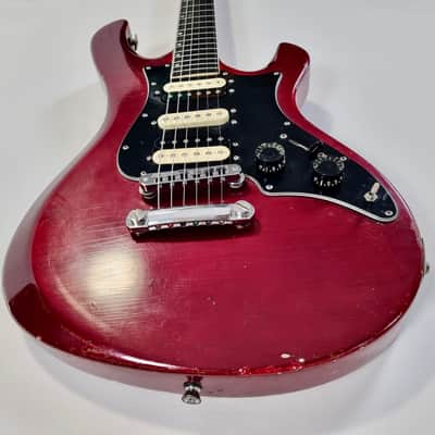 Gibson Victory MV-10 Candy Apple Red 1981 MV-X image 6