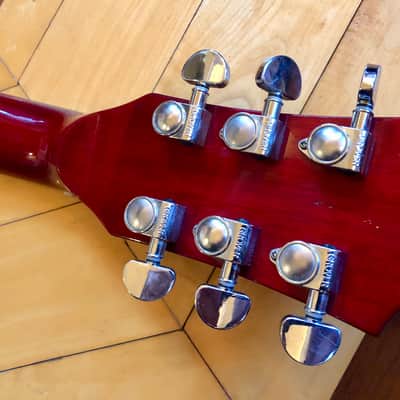 NAUGHTY BOY HUMMINGBIRD ACOUSTIC ELECTRIC DREADNOUGHT GUITAR in CHERRY BURST w/ GATOR CASES GIG BAG & STRAP image 18