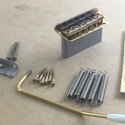 RARE Fender American Vintage Lefty Tremolo Strat Bridge Block SRV Signature 1996 Stratocaster image 7