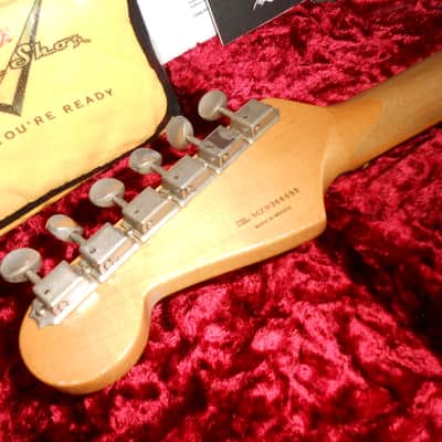 Fender Road Worn 2009-2015 - Olympic White w/ Custom Shop Ancho Poblano hand-wound pickups & CS case image 15