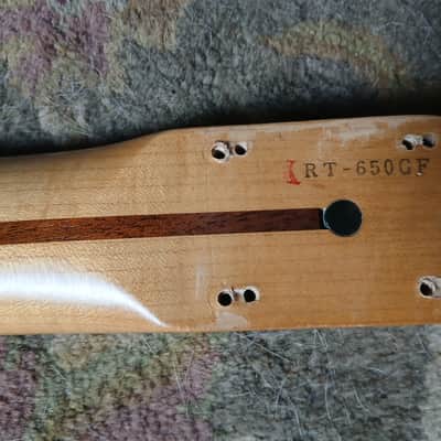 Ibanez RT 650 Guitar Neck~1992~Japan~MIJ~Loaded~Gold Tuners~650GF~22 Frets image 10