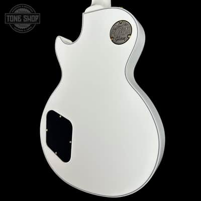 Gibson Custom Les Paul Custom w/ Ebony Fingerboard Gloss Alpine White w/case CS600898 image 8