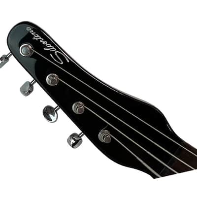 Silvertone 1444 Classic Series Short Scale Bass - Silverburst image 4