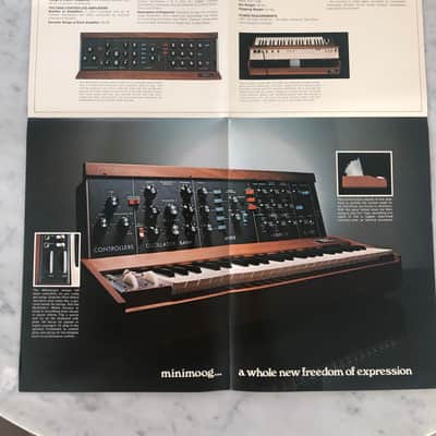 Moog Mini moog brochure catalog  1974 image 4