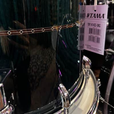 Tama Star 7Piece Shell Pack Bubinga Drum Set - Dark Green Cordia image 21