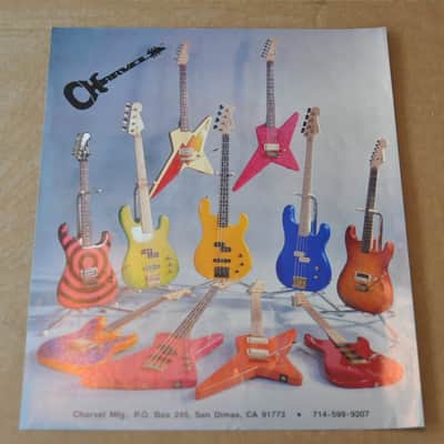 Charvel  San Dimas vintage catalog booklet brochure. 1970's? Excellent. image 1