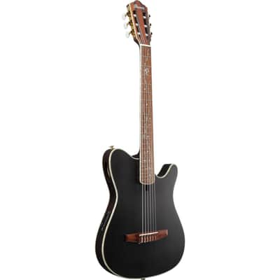 Ibanez Tim Henson Signature Series TOD10N Acoustic Electric Guitar, Transparent Black Flat image 3