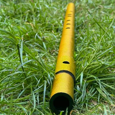 Golden D Bansuri / Low A Flute image 5