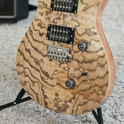PRS SE Custom 24 Burled Ash  Natural image 3