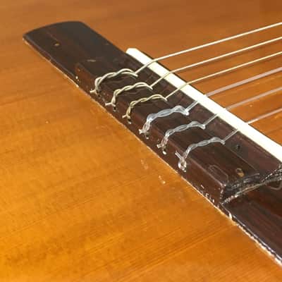 Vintage Jose Luis Velazquez Classical Nylon String Spanish Guitar Made in Mexico Solid Woods Original Case image 17