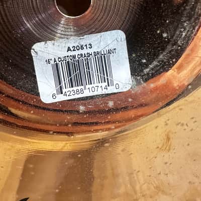 Zildjian A Custom 15" Crash Cymbal – Bright, Fast Response image 14