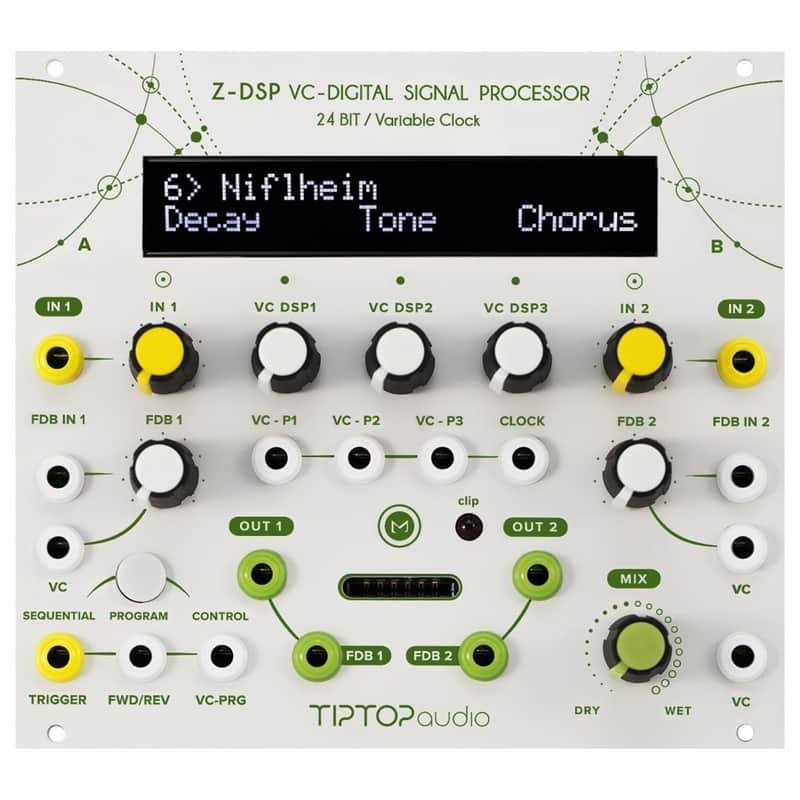 TipTop Audio Z-DSP Eurorack Digital Effects Module (White) image 1