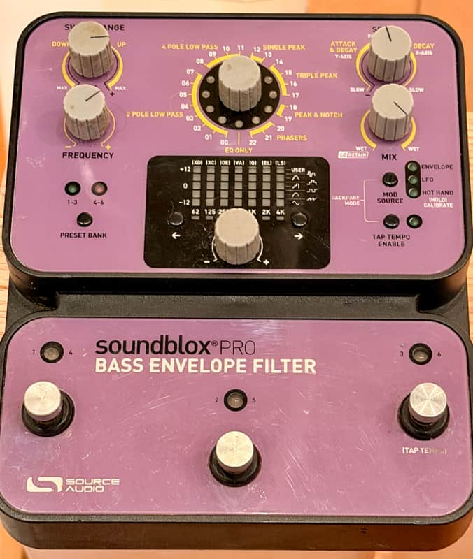 Source Audio Soundblox Pro Bass Envelope Filter