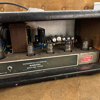 SINMARC B 2280 C Bass Amp 100 Watts ( EL34 ) All Valve 70’s image 9