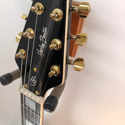 Harley Benton Victory Plus BK Deluxe "V" Style Guitar with Gold Hardware  2022 image 6