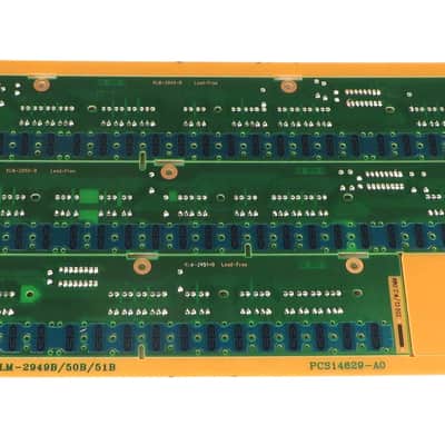 Korg 510C90172949 Low/Mid/Hi Key Contact PCB for SP-170S, Krome 88, Kross 2 88