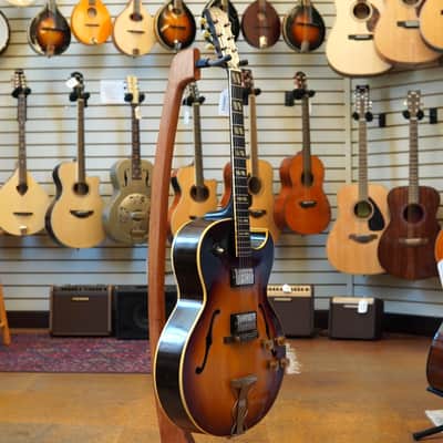 Gibson ES-175 D Hollow Body Electric Guitar 1961 Sunburst w/Gibson Reissue PAF Pickups, Hard Case image 5