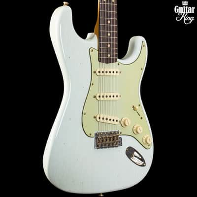 Fender Custom Shop 1959 Stratocaster Journeyman Relic Super Faded Aged Sonic Blue image 1