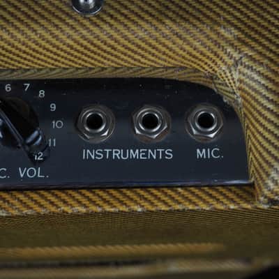 Fender Deluxe 1954 Tweed - 100% Original Collectible Condition image 8