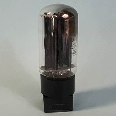 1960s Raytheon 5U4GB Vintage Black Plate Side Getter Rectifier Tube! T288 image 4