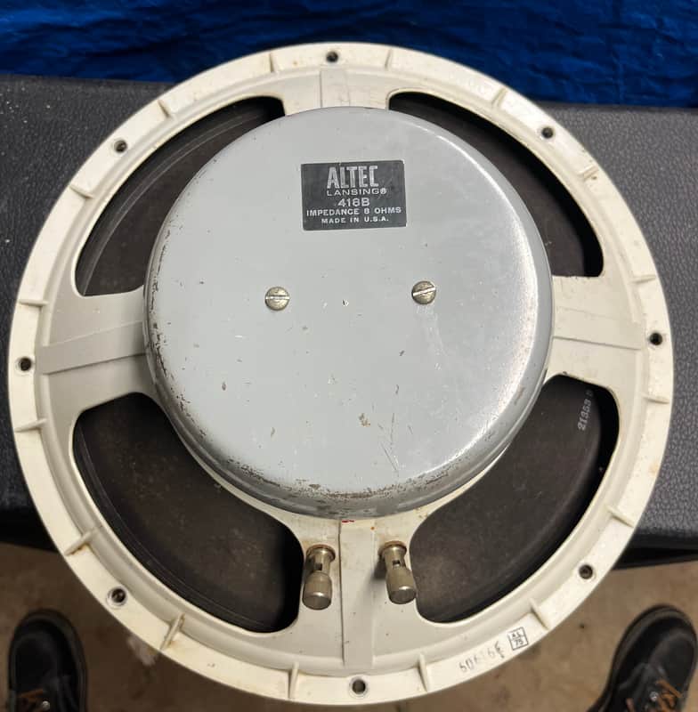 Altec 418B 1960’s 15” Tube Amp Guitar Speaker image 1