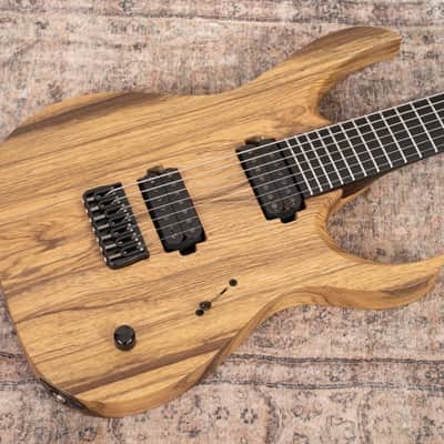 Mayones Duvell Elite BL 7 String - Black Limba image 17