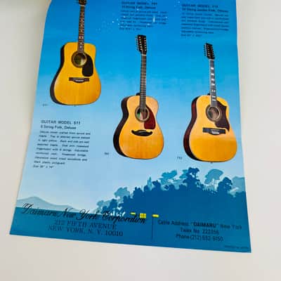 Diasonic 5-Piece Guitar Flyer Pack (c. 1968) image 2