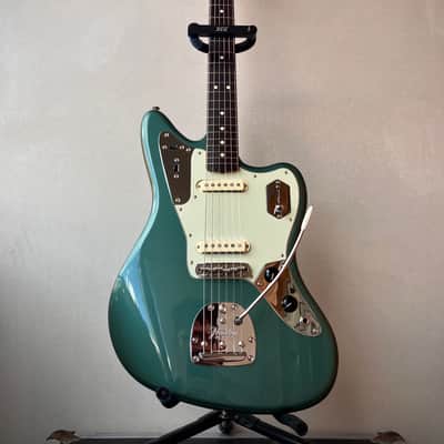 RARE 2014 Fender Johnny Marr Signature Jaguar Sherwood Green w/OHC + Case Candy & Tags Only 250 Made image 2