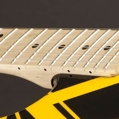 EVH Striped Series Black with Yellow Stripes image 2