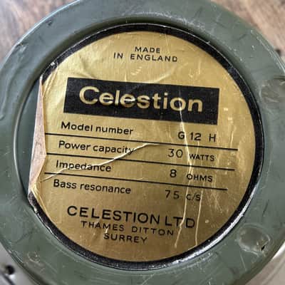 Celestion T1234 1971 Greenback Matched Pair image 3