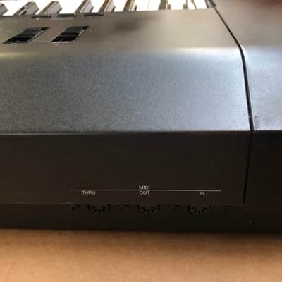 Yamaha W7 Synthesizer 1994 - Black - Made in Japan image 5