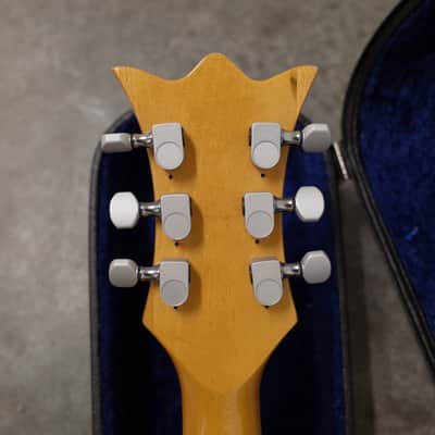 1980 Polytone Contempo G natural/blonde jazz electric guitar, Made in Japan MIJ vintage image 11