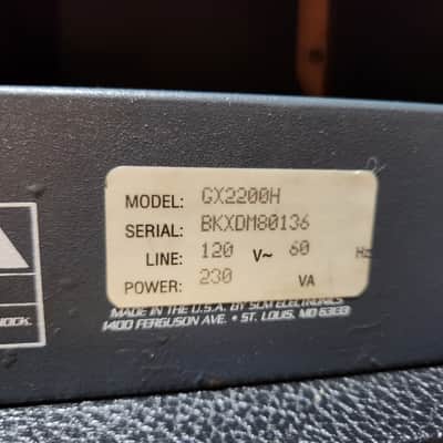 Crate GX-2200H 2000 Made In The USA image 4