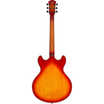 Sire Larry Carlton H7 Semi-hollowbody Electric Guitar, Cherry Sunburst image 7